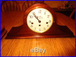 SETH THOMAS TALLEY 1302 Westminster chime mantle clock 8 day + Howard Miller 67