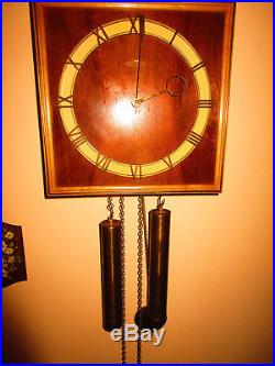 SETH THOMAS TALLEY 1302 Westminster chime mantle clock 8 day + Howard Miller 67