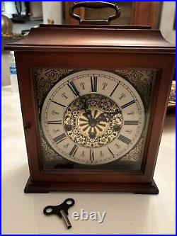 SETH THOMAS Walnut Mantel Clock, Westminster Chime- A401-003 Made in German