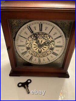 SETH THOMAS Walnut Mantel Clock, Westminster Chime- A401-003 Made in German