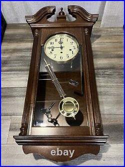 SLIGH USA Mechanical Wall Clock With Westminster Chime 0746-1-AN Hermle German