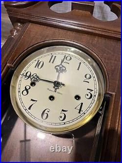 SLIGH USA Mechanical Wall Clock With Westminster Chime 0746-1-AN Hermle German