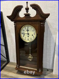 SLIGH USA Mechanical Wall Clock With Westminster Chime 0746-1-AN Hermle German