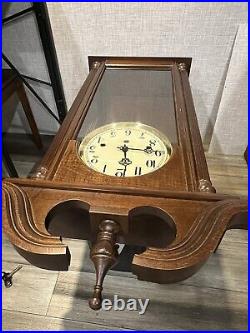 SLIGH USA Mechanical Wall Clock With Westminster Chime 0746-1-AN Hermle German