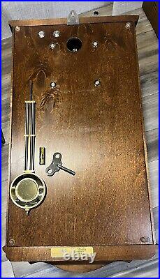 SLIGH USA Mechanical Wall Clock With Westminster Chime 0746-1-AN Hermle German