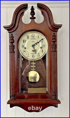 SLIGH USA Mechanical Wall Clock with Westminster Chime Hermle German Movement