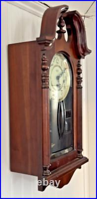 SLIGH USA Mechanical Wall Clock with Westminster Chime Hermle German Movement