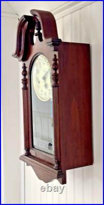 SLIGH USA Mechanical Wall Clock with Westminster Chime Hermle German Movement