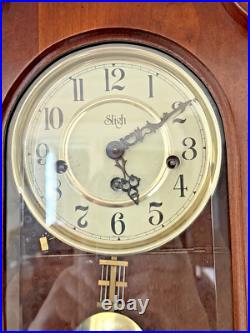 SLIGH USA Mechanical Wall Clock with Westminster Chime Hermle German Movement