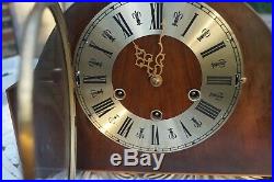 SMITHS. Dual chime loudspeakermantel clock. Westminster/Whittington. SEE VIDEO