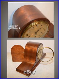 Special Price Seth Thomas Chime 56-1934 Antique Westminster Clock In Mahogany