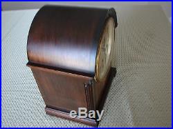 SUPERB Antique SETH THOMAS Shelf Mantle Clock Mahogany Case Westminster Chime