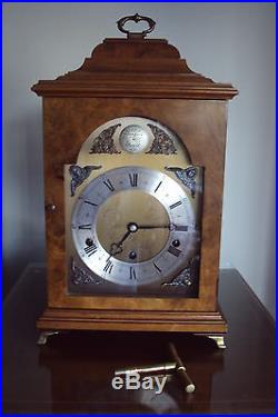 Superb Vintage Double Chime Westminster Whittington Elliott Bracket Clock