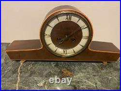 Schatz & Sohne Westminster Triple Chime 8 day Mantle Clock, with Key, Germany