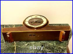 Schatz & Sohne Westminster Triple Chime 8 day Mantle Clock, with Key, Germany