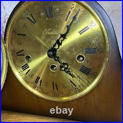 Sears Tradition Mantle Clock Franz Hermle Movement Westminter 5 Hammer Chime U1