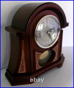 Seiko Barrister Mantel Clock QXQ006BLH Westminster- Whittington Chime Seiko Barrister Mantel Clock QXQ006BLH Westminster- Whittington Chime