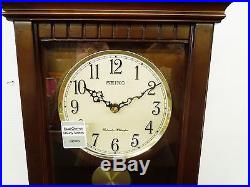Seiko Mantel Clock -mantel Clock With Westminster/whittington Chimes Qxq029blh