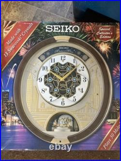 Seiko Melodies in Motion Clock Limited Edition 40 Melodies! New in Box