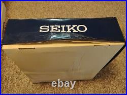 Seiko Melodies in Motion Clock QXM574BR Swarovski Crystals 24 Melodies NIB