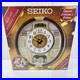 Seiko Melodies in Motion Musical Wall Clock 22 Crystals Collectors Edition