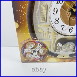 Seiko Melodies in Motion Musical Wall Clock 22 Crystals Collectors Edition