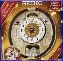 Seiko Melodies in Motion Special Christmas Edition Clock 22 Crystals 45Songs 18