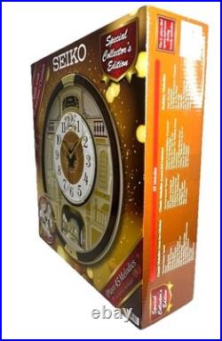 Seiko Melodies in Motion Special Christmas Edition Clock 22 Crystals 45Songs 18