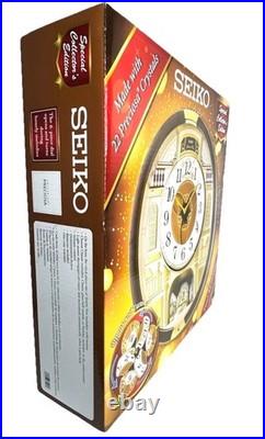 Seiko Melodies in Motion Special Christmas Edition Clock 22 Crystals 45Songs 18
