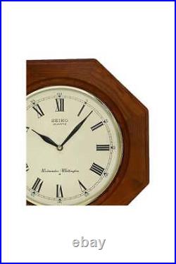 Seiko QXH102B Westminster/Whittington Dual Chime Wall Clock QXH102B