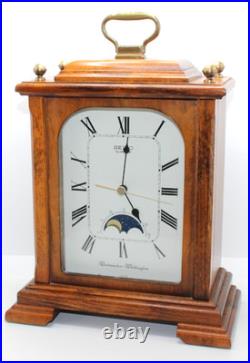 Seiko Quartz Desk Mantel Clock Westminster Wittington QGZ401B Rare Tested Works