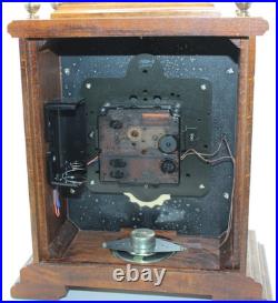 Seiko Quartz Desk Mantel Clock Westminster Wittington QGZ401B Rare Tested Works