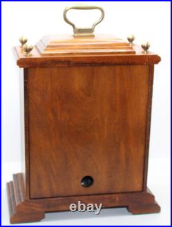 Seiko Quartz Desk Mantel Clock Westminster Wittington QGZ401B Rare Tested Works