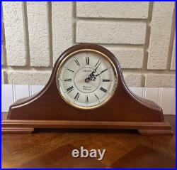 Seiko Quartz Mantel Clock Westminster Chime Oak, 16 1/4 Wide, 7 1/2 High