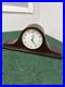 Seiko Quartz Mantel Clock Westminster Chime Red Wood Large Made In Japan