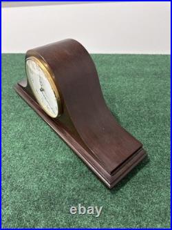 Seiko Quartz Mantel Clock Westminster Chime Red Wood Large Made In Japan