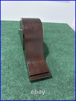 Seiko Quartz Mantel Clock Westminster Chime Red Wood Large Made In Japan