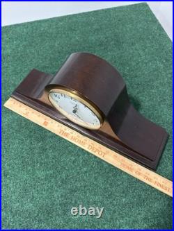 Seiko Quartz Mantel Clock Westminster Chime Red Wood Large Made In Japan