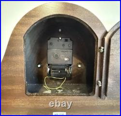 Seiko Quartz Westminster Whittington Mantel Clock 21.75X9.25X4.5 AQF153B