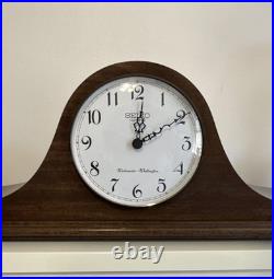 Seiko Quartz Westminster Whittington Mantel Clock 21.75X9.25X4.5 AQF153B