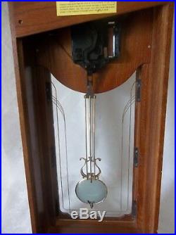Seiko Quartz Wooden Wall Pendulum Clock Westminster Whittington withChime