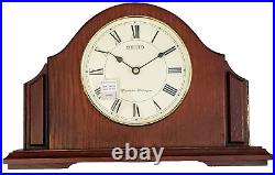 Seiko Solid Wooden Mantel Clock Westminster Whittington QXJ015BLH