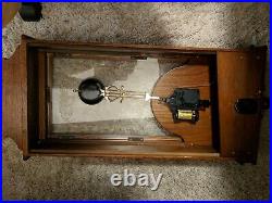 Seiko Westminster Whittington Vintage Wood Oak Pendulum Chiming Melodies Clock