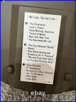 Seiko's Melodies in Motion Clock Swarovski Crystals SPECIAL EDITION