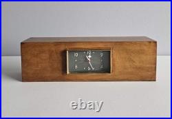 Sessions Westminster Chime Walnut Mantel Clock Mid Century Modern Working Sessions Westminster Chime Walnut Mantel Clock Mid Century Modern Working