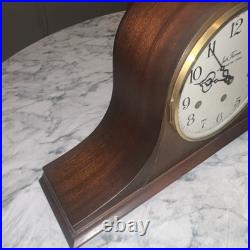 Seth Thomas 8 Day Keywound WithWestminster Strike & Chimes Mantle Clock (NO KEY)