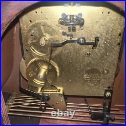 Seth Thomas 8 Day Keywound WithWestminster Strike & Chimes Mantle Clock (NO KEY)
