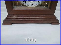 Seth Thomas 8-Day Legacy-3W 1314-000 Mantel Table Clock Westminster Chime with Key