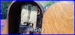 Seth Thomas 8 Day Mantle Clock withChime Key Winding Camelback Excellent