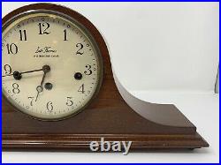 Seth Thomas 8 Day Woodbury Westminster Chime Mahogany 1302 Mantel Clock AS IS